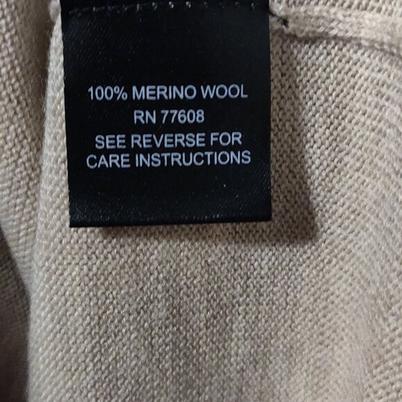 J. Peterman The Million Mile Merino Wool Sweater Midi Dress NWOT SIZE XL - Picture 7 of 8